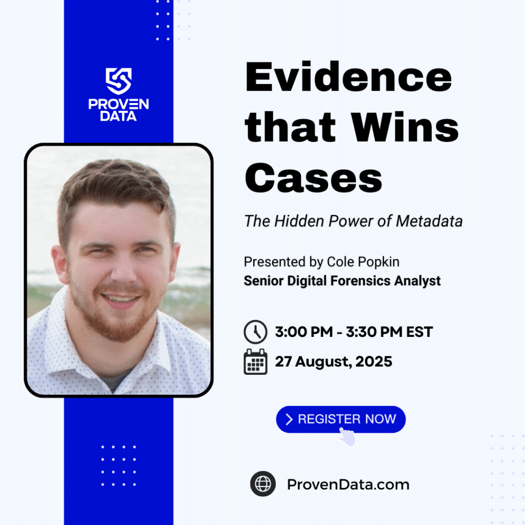 Metadata: The Hidden Evidence That Wins Cases