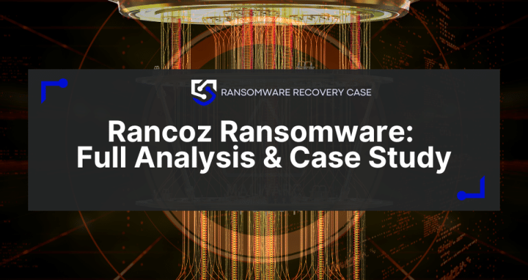 Rancoz Ransomware: Technical Analysis and Recovery Case Study
