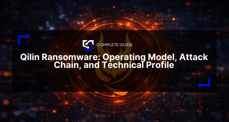 Qilin ransomware overview covering its RaaS structure, attack chain, victim targeting, and technical characteristics.