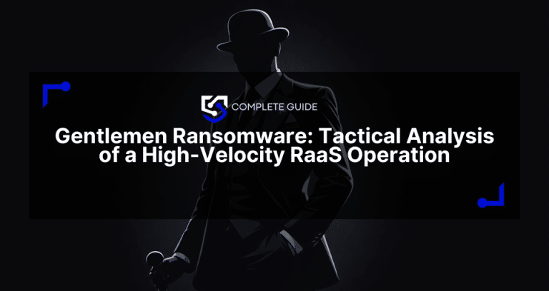 Gentlemen Ransomware: Tactical Analysis of a High-Velocity RaaS Operation